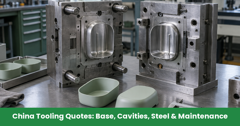 China Tooling Quote Breakdown: Mold Base, Cavities, Steel, and Maintenance