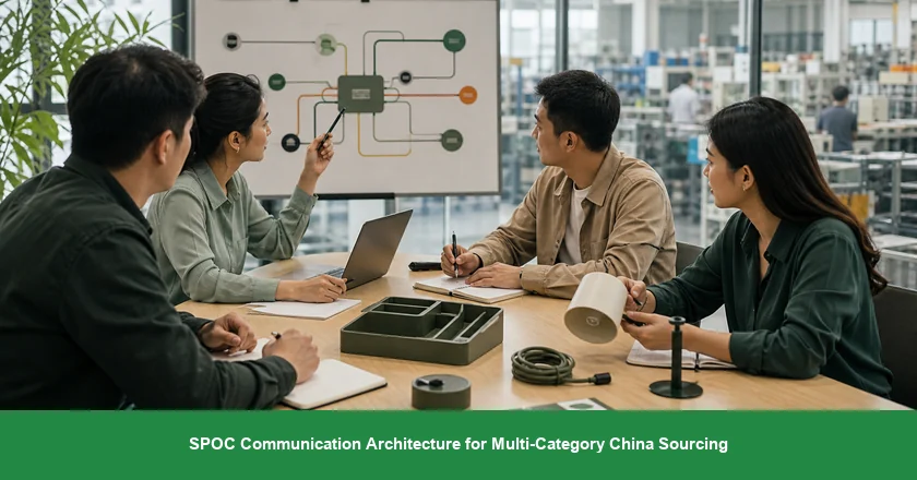 SPOC Communication Architecture for Multi-Category China Sourcing