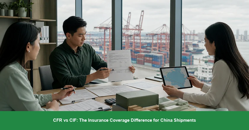 CFR vs CIF: The Insurance Coverage Difference for China Shipments