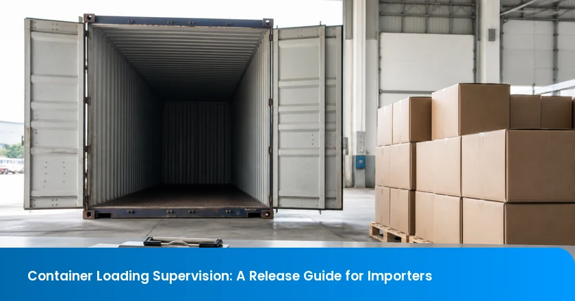Container Loading Supervision in Maritime Shipping and Port Operations