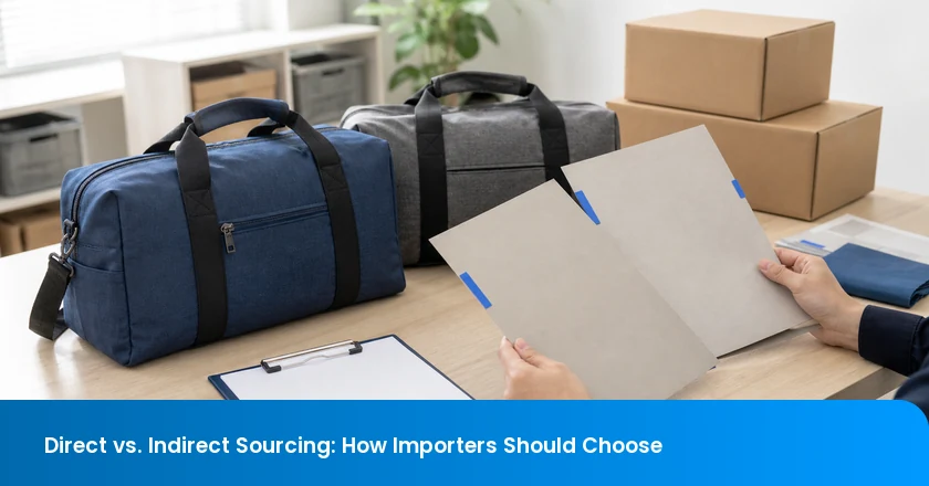 Direct vs Indirect Sourcing: Connection and Difference? Note Cautions?