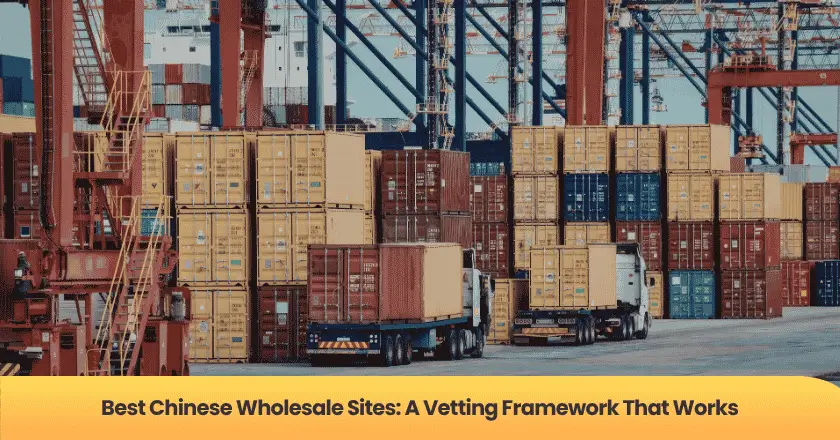 Best Chinese Wholesale Sites: A Vetting Framework That Works