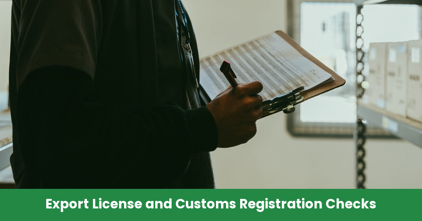 Export License and Customs Registration Checks for China Suppliers