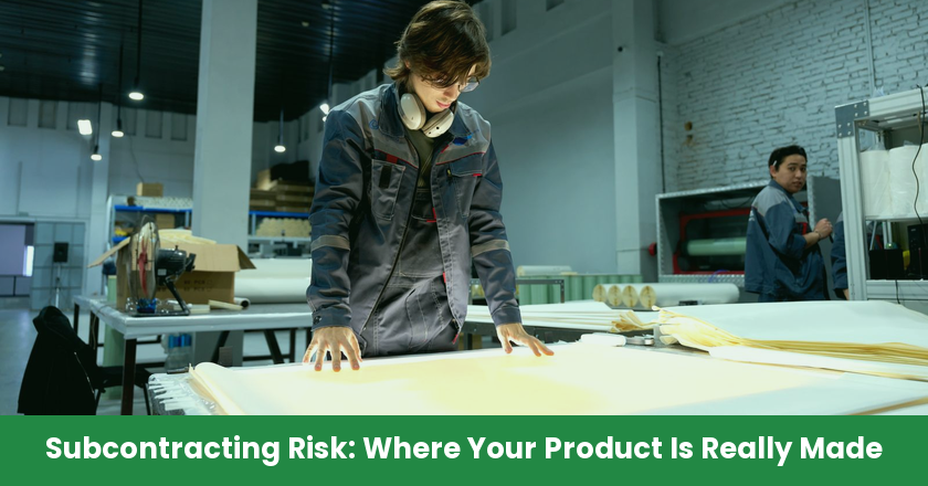 Subcontracting Risk: How to Discover Where Your Product Will Really Be Made