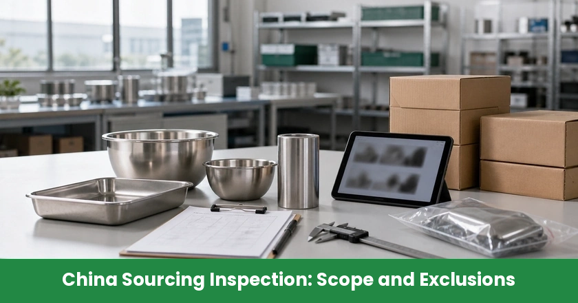 Inspection Line Items in China Sourcing Proposals: Scope, Exclusions, and Evidence