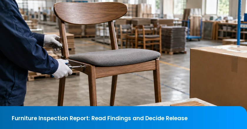 Quality Inspection Report for Furniture