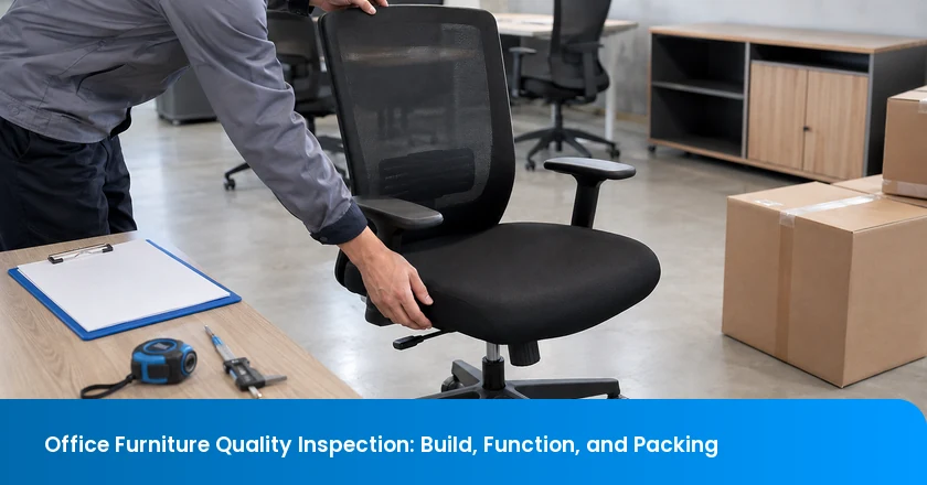 How to Conduct Effective Office Furniture Quality Inspection Services