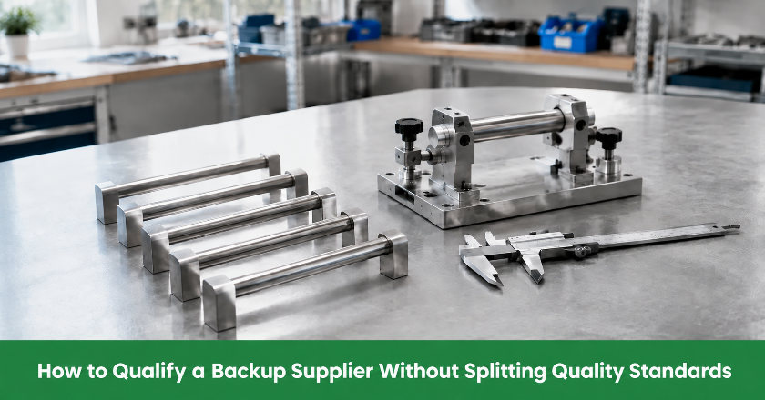 How to Qualify a Backup Supplier Without Splitting Quality Standards