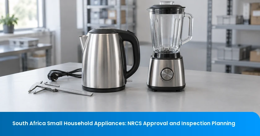 South Africa Small Household Appliances: NRCS Approval and Inspection Planning